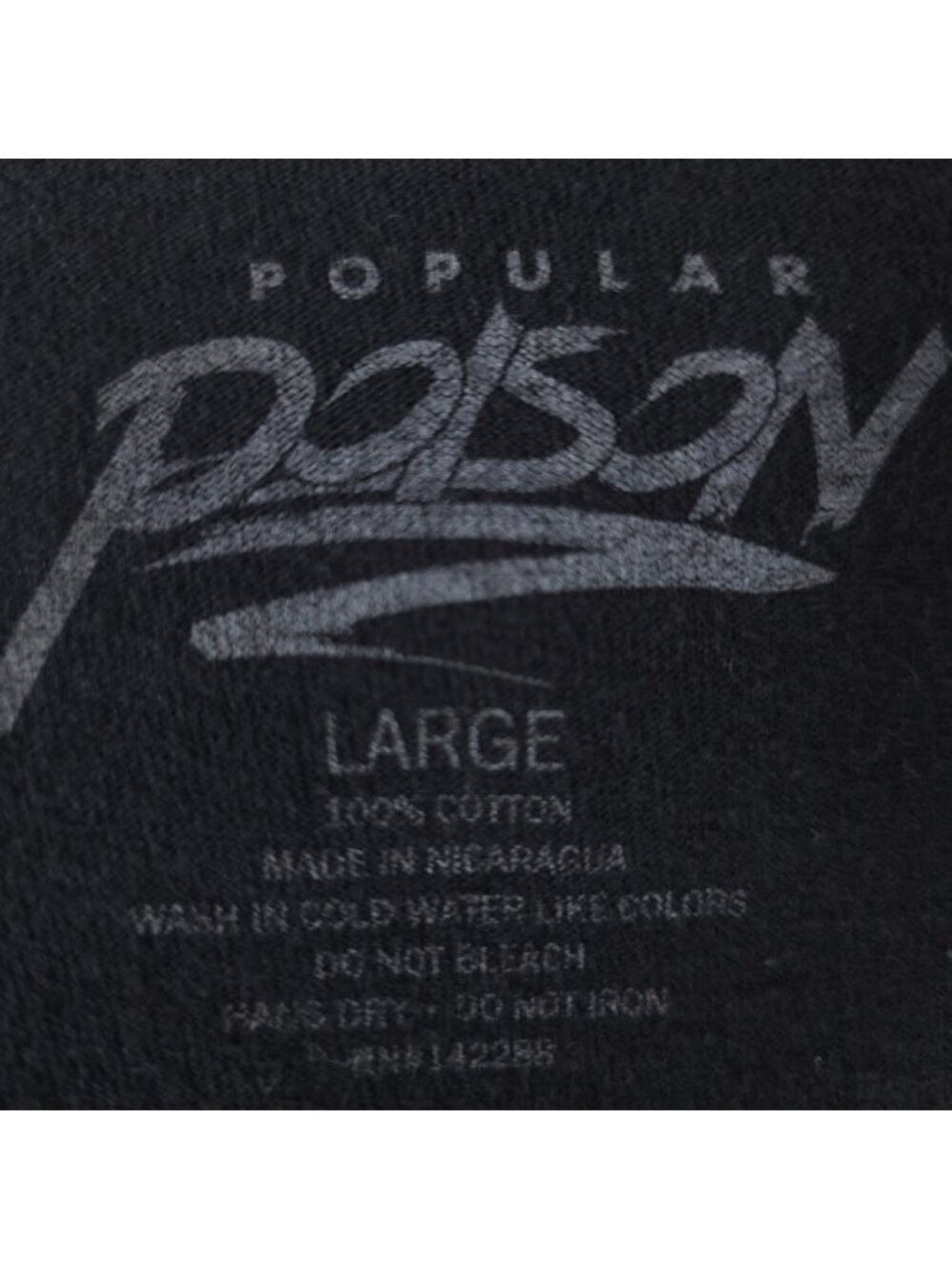 Christian T Shirt Mens Size Large Black Dont Pray For An Easy Life - Picture 7 of 8